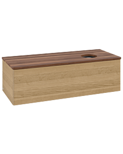 Villeroy & Boch Antao Waschtischunterschrank 1200x360x500mm L34012HN mit Beleuchtung FK/AP: HN/2