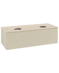 Villeroy & Boch Antao Waschtischunterschrank 1200x360x500mm L35113HJ mit Beleuchtung mit Struktur FK/AP: HJ/3