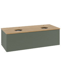 Villeroy & Boch Antao Waschtischunterschrank 1200x360x500mm L35151HL mit Beleuchtung mit Struktur FK/AP: HL/1