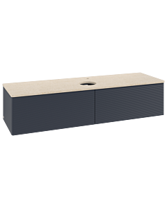 Villeroy & Boch Antao meuble sous vasque 1600x360x500mm L36153HG avec éclairage avec structure FK/AP: HG/3