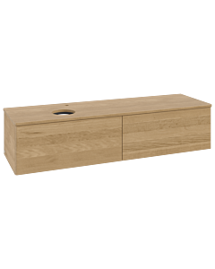 Villeroy & Boch Antao vanity unit 1600x360x500mm L37051HN with lighting FK/AP: HN/ 2000