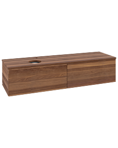 Villeroy & Boch Antao Waschtischunterschrank 1600x360x500mm L37052HM mit Beleuchtung FK/AP: HM/2