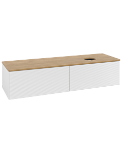 Villeroy & Boch Antao vanity unit 1600x360x500mm L38111GF with lighting with structure FK/AP: GF/ 2000