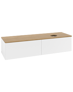 Villeroy & Boch Antao vanity unit 1600x360x500mm L38111MT with lighting with structure FK/AP: MT/ 2000