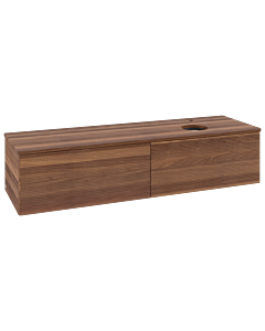 Villeroy & Boch Antao Waschtischunterschrank 1600x360x500mm L38152HM mit Beleuchtung mit Struktur FK/AP: HM/2