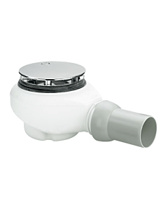 Villeroy und Boch waste and overflow set U90880261, chrome-plated, for shower trays, 51 l / min.