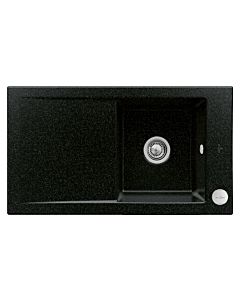 Villeroy und Boch Timeline 50 Flat Flächenbündige Spüle 33072FJ0 mit Ablaufgarnitur und Exzenterbetätigung, Chromit