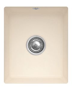 Villeroy und Boch undermount sink 332402FU with drain fitting and eccentric operation, Ivory