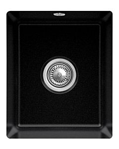 Villeroy und Boch undermount sink 332402J0 with drain fitting and eccentric operation, chromite