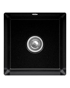 Villeroy und Boch Unterbauspüle 332502J0 mit Ablaufgarnitur und Excenterbetätigung, Chromit