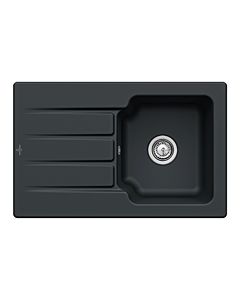 Villeroy und Boch 334000S5 860x510mm en Céramique Ebony CeramicPlus