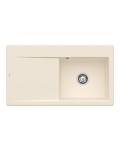 Villeroy und Boch Subway Style 50 built-in sink 335100FU Spülbecken right, 900 x 510 mm, ivory CeramicPlus
