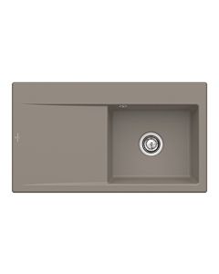 Villeroy und Boch Subway Style 50 built-in sink 335100TR Spülbecken right, 900 x 510 mm, timber CeramicPlus