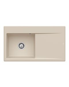 Villeroy und Boch Subway Style 50 Spüle 335200AM Spülbecken links, 900 x 510 mm, almond CeramicPlus