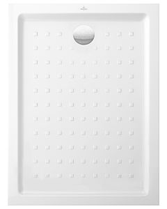 Villeroy & Boch O.Novo Villeroy & Boch douche 60629001 120 x 90 x 6 cm, blanc , avec boutons