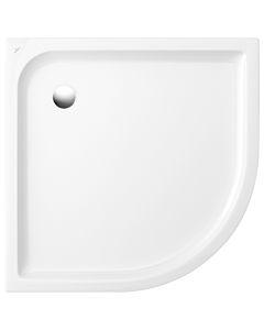 Villeroy & Boch O.Novo Plus Duschwanne 6213G501 viertelkreis, 100 x 100 x 6 cm, weiß Antirutsch#