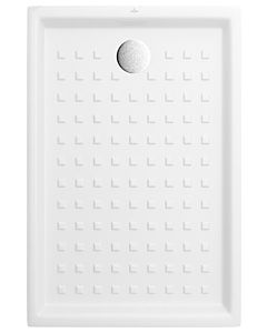 Villeroy & Boch Duschwanne O.Novo 62221201 120 x 80 x 6 cm, weiss, mit Noppen Oberfläche