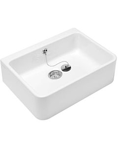 Villeroy & Boch Spülbecken O.Novo 63220001 59,5 x 20 x 50 cm, mit Überlauf, weiss alpin