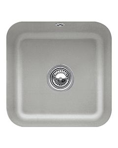 Villeroy und Boch évier sous plan 670302KD avec garniture de vidage , actionnement excentrique, kit de fixation, Fossil