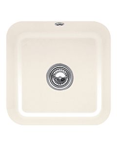 Villeroy und Boch Unterbauspüle 670302KR mit Ablaufgarnitur, Exzenterbetätigung, Befestigungssatz, Crema