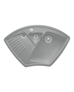 Villeroy und Boch Arena Eck Corner Sink 672902SL Drain Fitting, Eccentric Operation, Waste Bowl, Stone