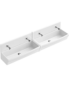 Villeroy und Boch O.novo cover strip 682200R1 white C-plus, between rear wall panels