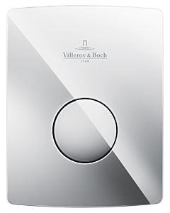 Villeroy & Boch ViConnect urinal flush plate 92194461 chrome-plated, plastic