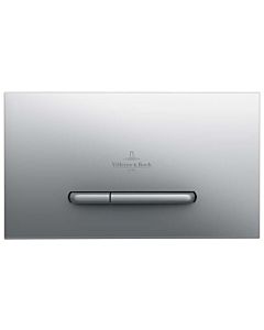 Villeroy & Boch ViConnect WC - Actuator plate 92218069 dual flush, plastic, chrome matt