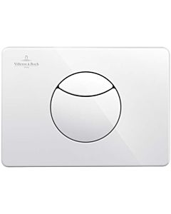 Villeroy & Boch ViConnect E100 92248568 Betätigungsplatte, weiß
