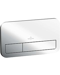 Villeroy & Boch ViConnect E200 92249061 Betätigungsplatte, verchromt, aus Kunststoff