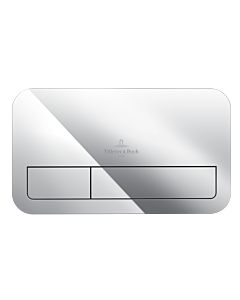 Villeroy & Boch ViConnect E200 92249061 Betätigungsplatte, verchromt, aus Kunststoff