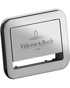 Robinet à ouverture par pression Villeroy &amp; Boch U909520AL 14,5 x 27,5 x 11,4 cm, sans trop-plein, gris naturel