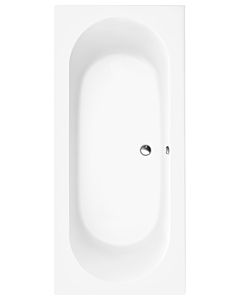 Villeroy und Boch O.novo baignoire rectangulaire UBA180CAS2V-01 180x80cm, blanc , drain au milieu
