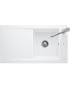 Villeroy und Boch Timeline 50 Flat flush-mounted sink 33070FFU Spülbecken , ivory