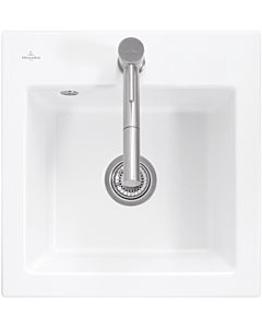 Villeroy und Boch Subway Style 50 S built-in sink 331500R1 Spülbecken , 500 x 510 mm, white alpine CeramicPlus