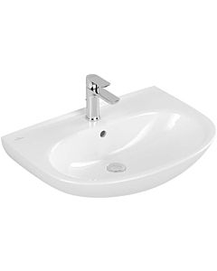 Villeroy und Boch O.novo washbasin 4A4066R1 65x48cm, oval, tap hole without overflow, white C-plus