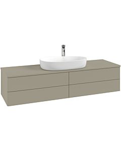 Villeroy & Boch Antao Waschtischunterschrank 1600x360x500mm L25150HL mit Beleuchtung mit Struktur FK/AP: HL/0