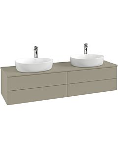 Villeroy & Boch Antao meuble sous vasque 1600x360x500mm L28150MT avec éclairage avec structure FK/AP: MT/ 1930