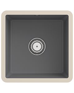 Villeroy und Boch avec garniture de vidage sous plan 332501SL avec garniture de vidage et fonctionnement manuel, Stone