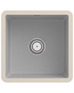 Villeroy und Boch avec garniture de vidage sous plan 332501SM avec garniture de vidage et fonctionnement manuel, Steam