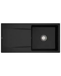 Villeroy und Boch Siluet évier à encastrer avec garniture de vidage et fonctionnement manuel, chromite
