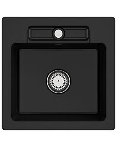 Villeroy und Boch Siluet Spüle 334501J0 mit Ablaufgarnitur und Handbetätigung, Chromit