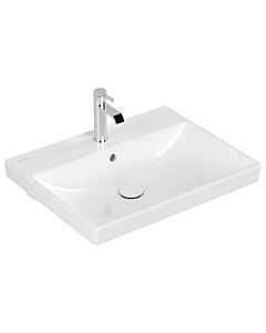 Villeroy & Boch Avento Waschtisch 415860R1 60 x 47 cm, weiß Ceramicplus, mit Überlauf