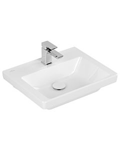 Villeroy und Boch Subway 3. 1930 hand washbasin 4370FGR1 50x40cm, with tap hole / without overflow, white C-plus