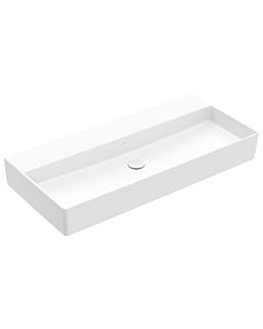 Villeroy und Boch Memento 2.0 Waschtisch 4A221FR1 100x47cm, ohne Hahnloch & Überlauf, Weiß C+