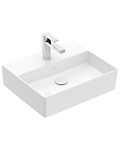 Villeroy & Boch Memento 2.0 Waschtisch 4A225101 50 x 42 cm, weiß alpin, mit Hahnloch, ohne Überlauf