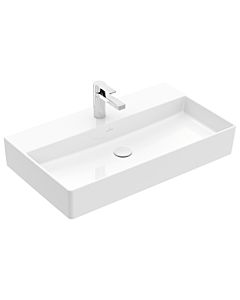 Villeroy & Boch Memento 2.0 Waschtisch 4A2281R1 80 x 47 cm, weiß alpin C-plus, mit Hahnloch, ohne Überlauf