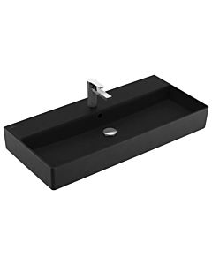 Villeroy und Boch Memento 2.0 Waschtisch 4A22A5S5 100x47cm, mit Hahnloch und Überlauf, Ebony C+