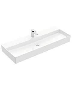 Villeroy & Boch Memento 2.0 Waschtisch 4A22C201 120 x 47 cm, weiß alpin, mit Hahnloch, ohne Überlauf