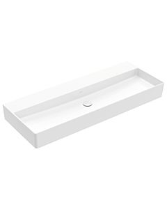 Villeroy und Boch Memento 2.0 Waschtisch 4A22CF01 120x47cm, ohne Hahnloch & Überlauf, Weiß